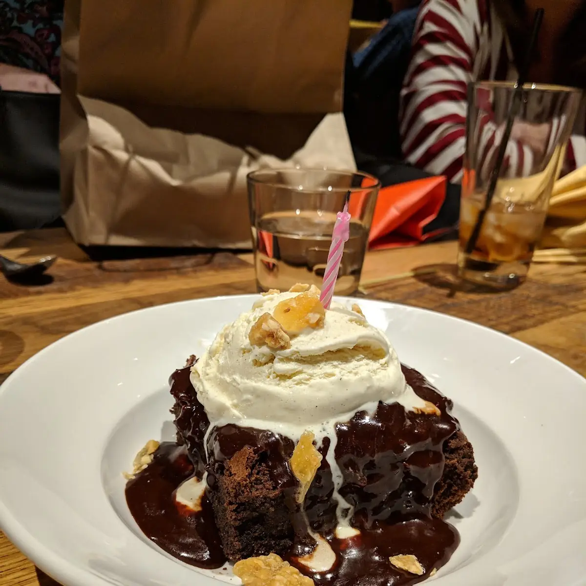 Hot Fudge Brownie