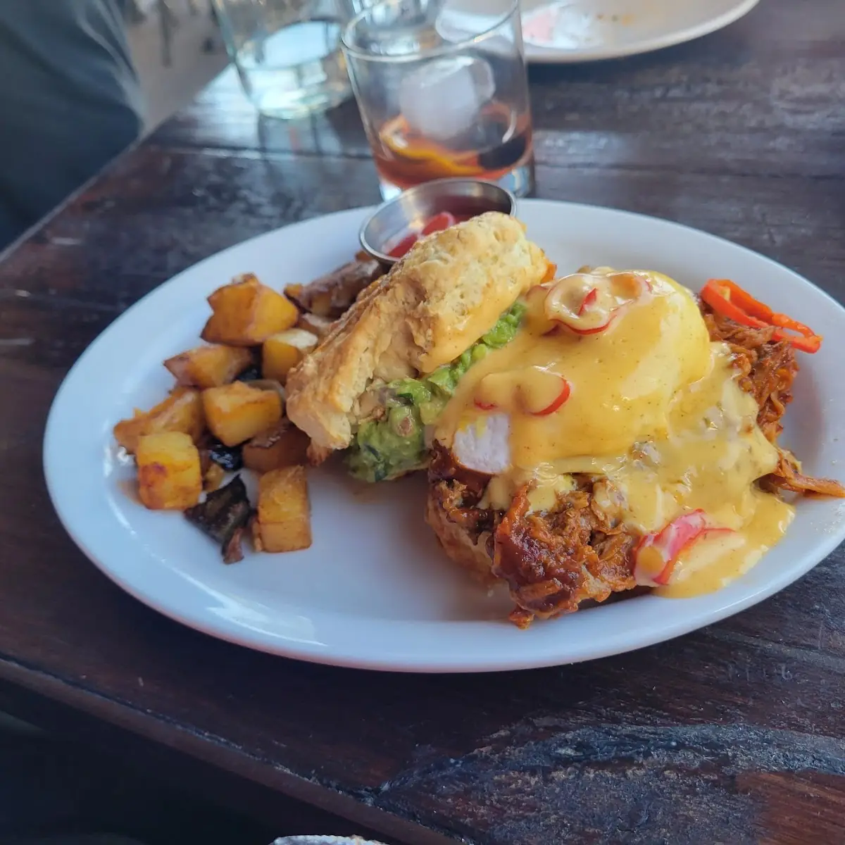 Pulled Pork Benedict