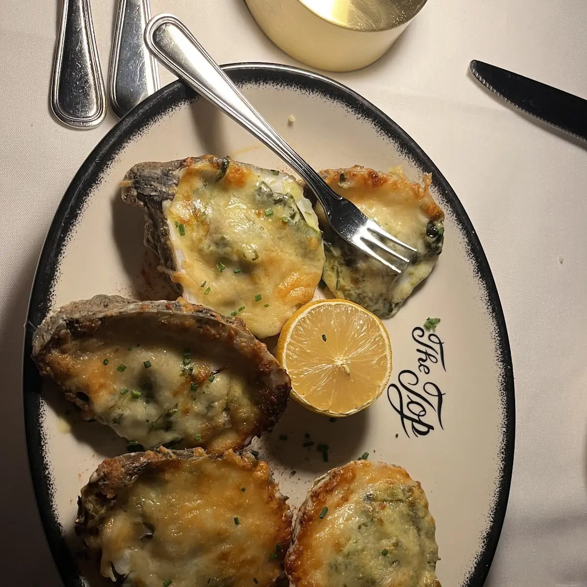Oysters Rockefeller