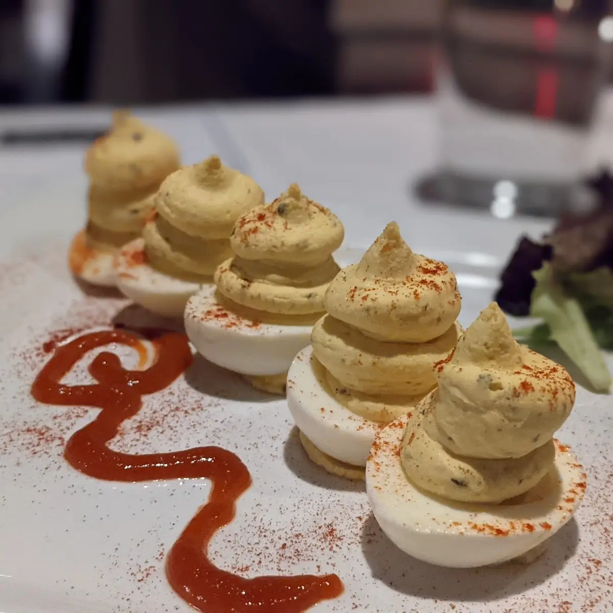 Truffled Deviled Eggs