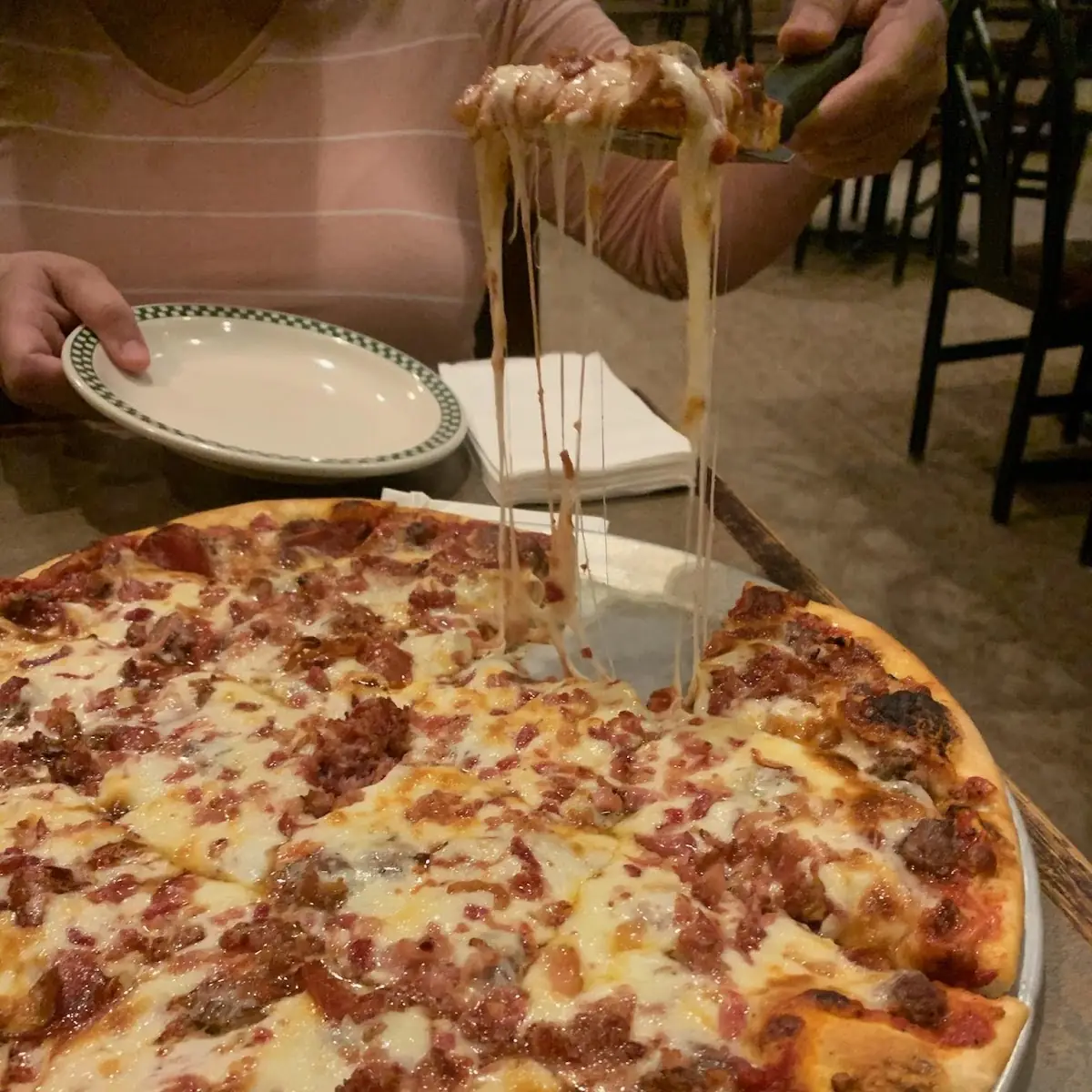 Ground Beef Bacon Pepperoni