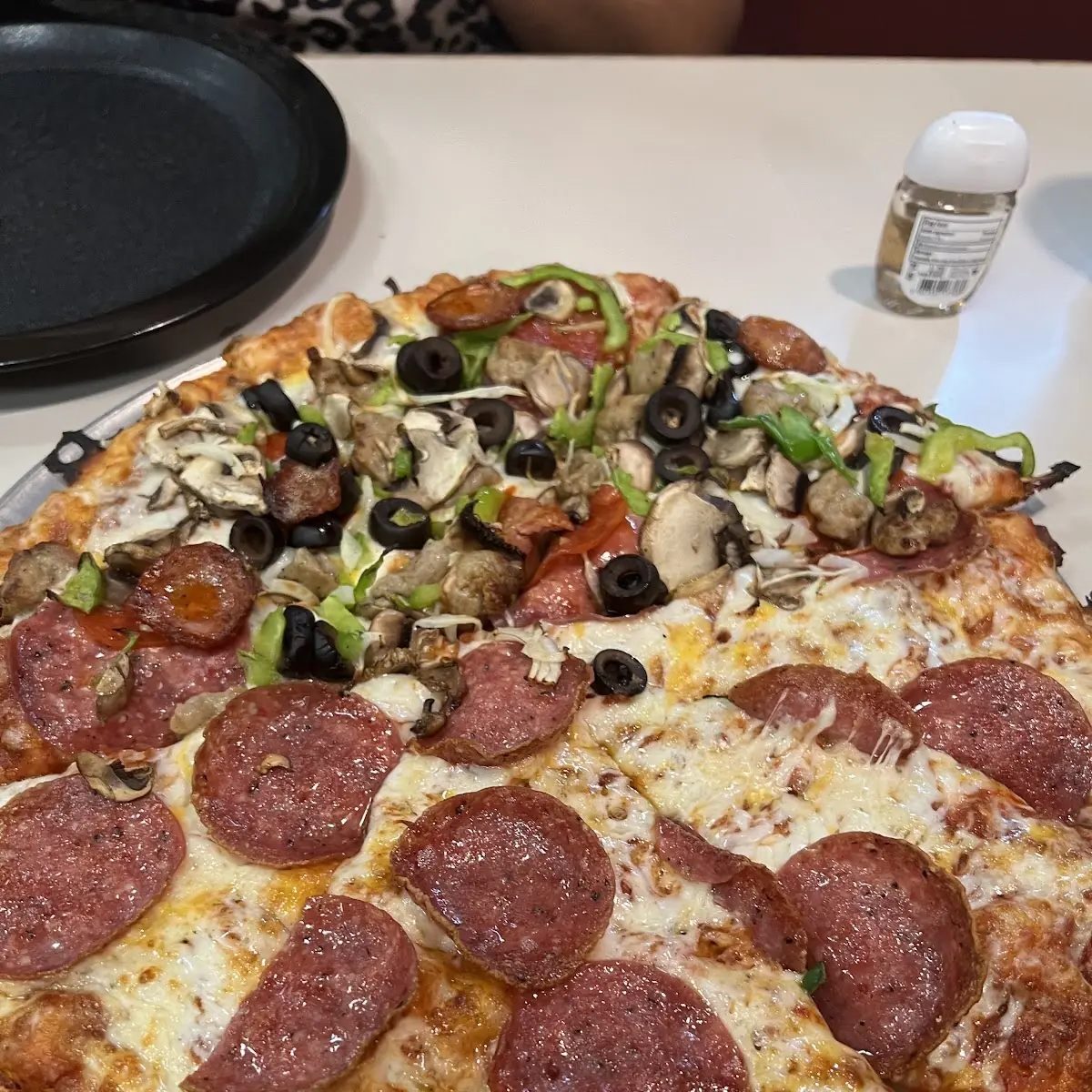 One-Topping Personal Pizza & One-Trip Salad Bar