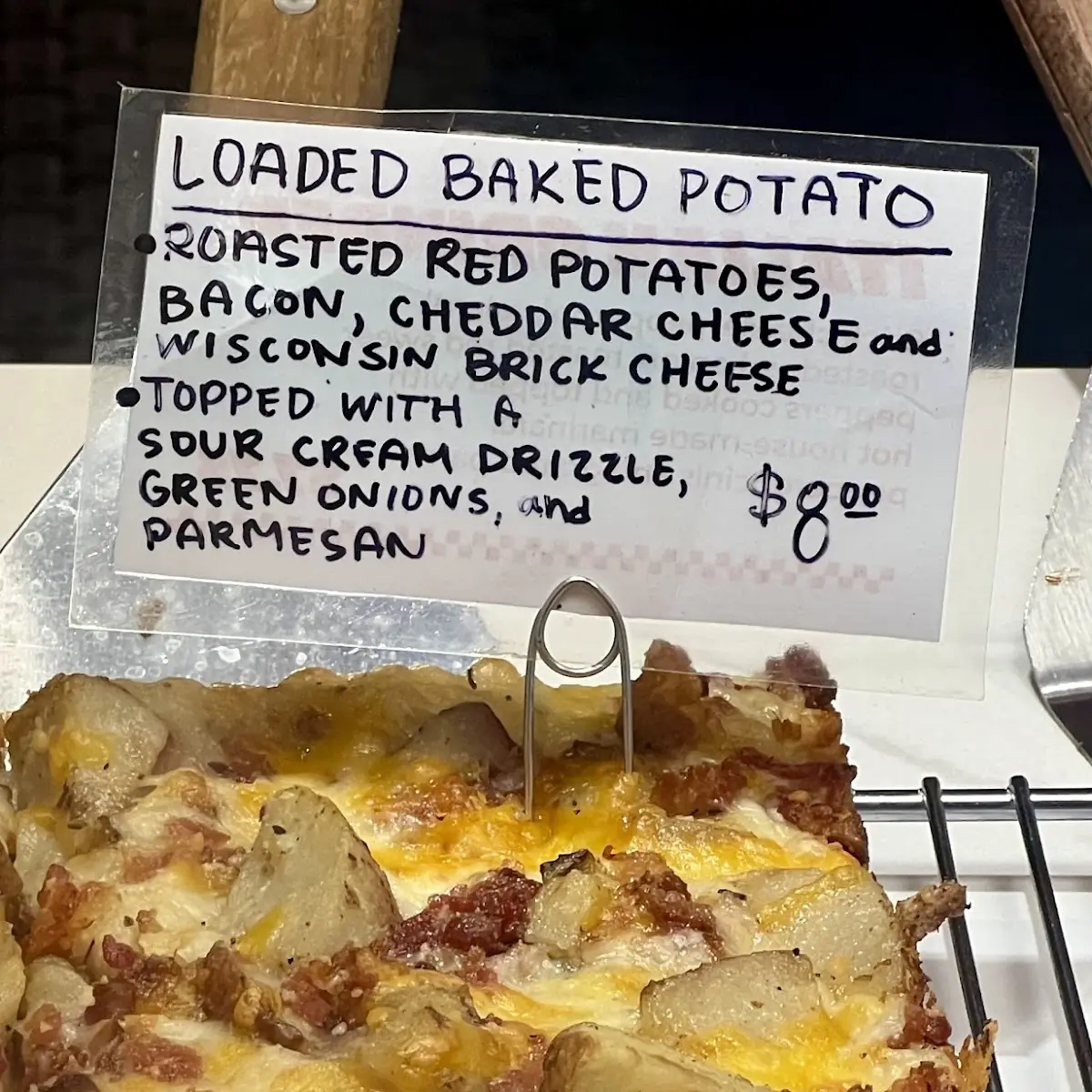 Loaded Baked Potato Pizza