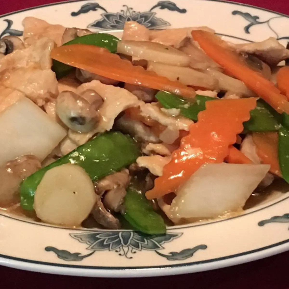 Bean Curd with Mixed Vegetable