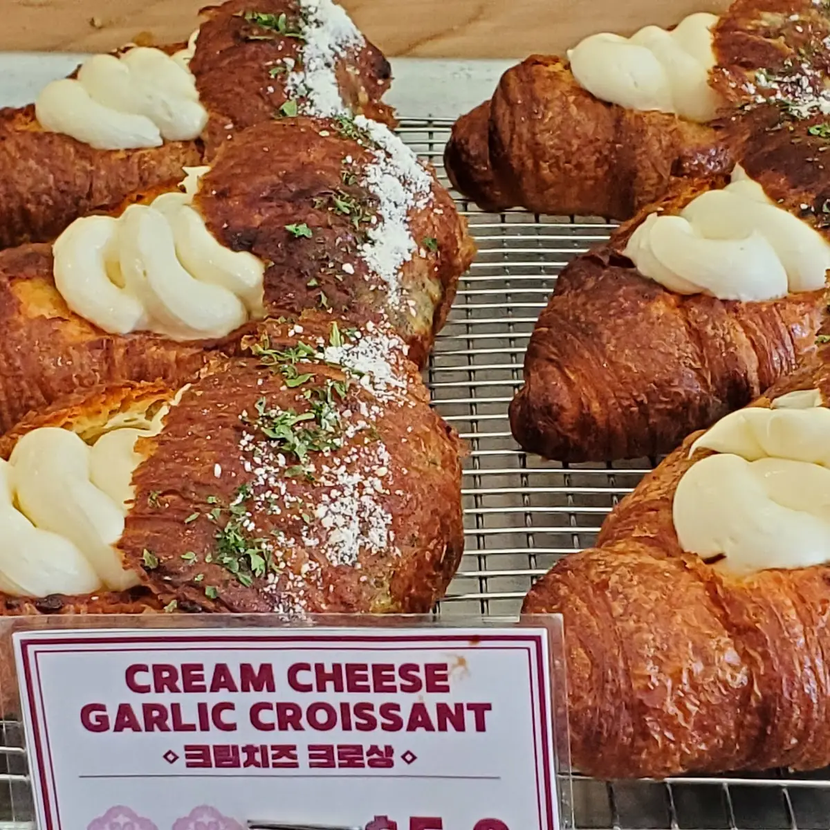 Cream Cheese Garlic Croissant