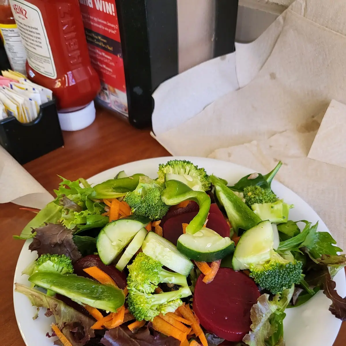 Freshly Made Salad
