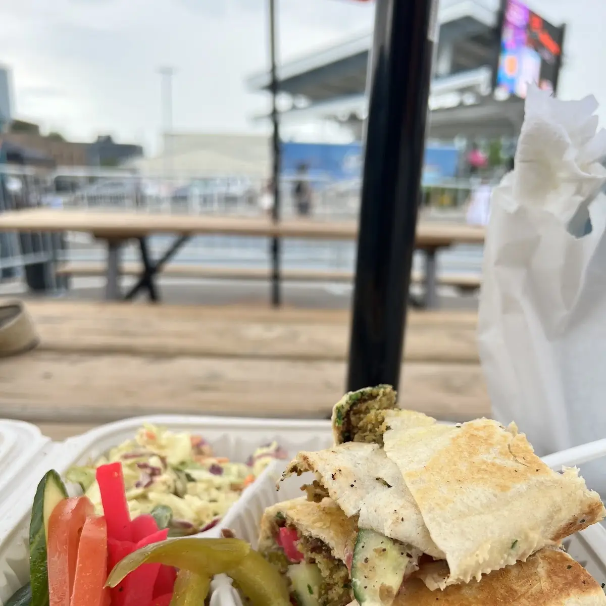 Highlights, Syrian Table Shawarma and Falafel
