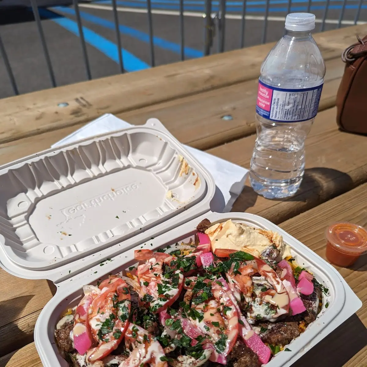 Highlights, Syrian Table Shawarma and Falafel
