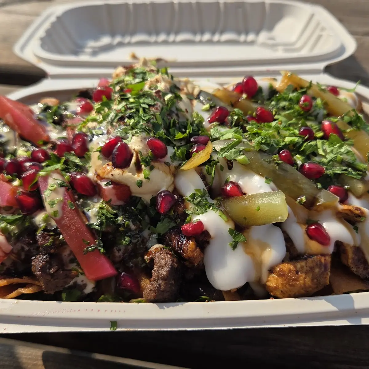 Highlights, Syrian Table Shawarma and Falafel
