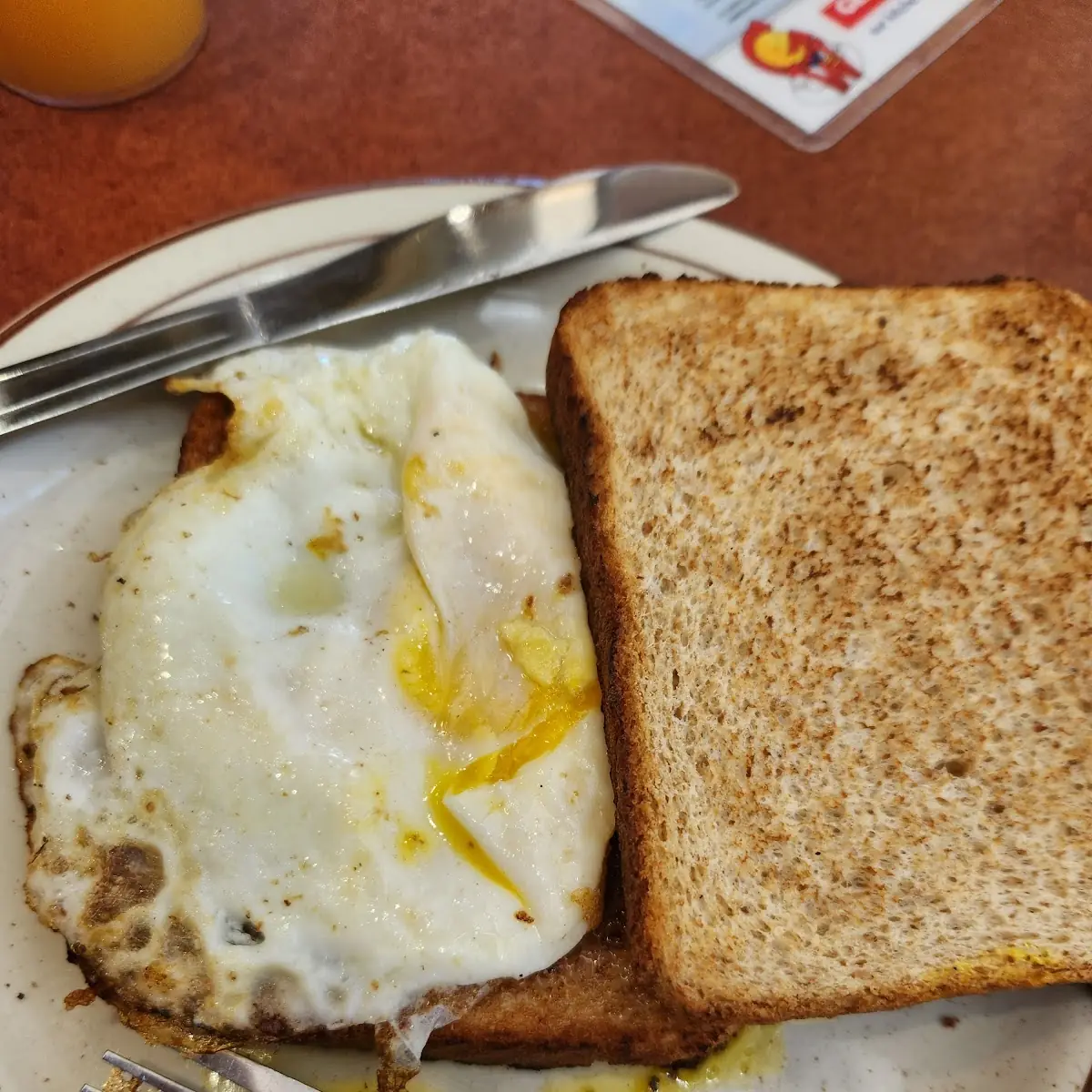 Fried Egg on Toast