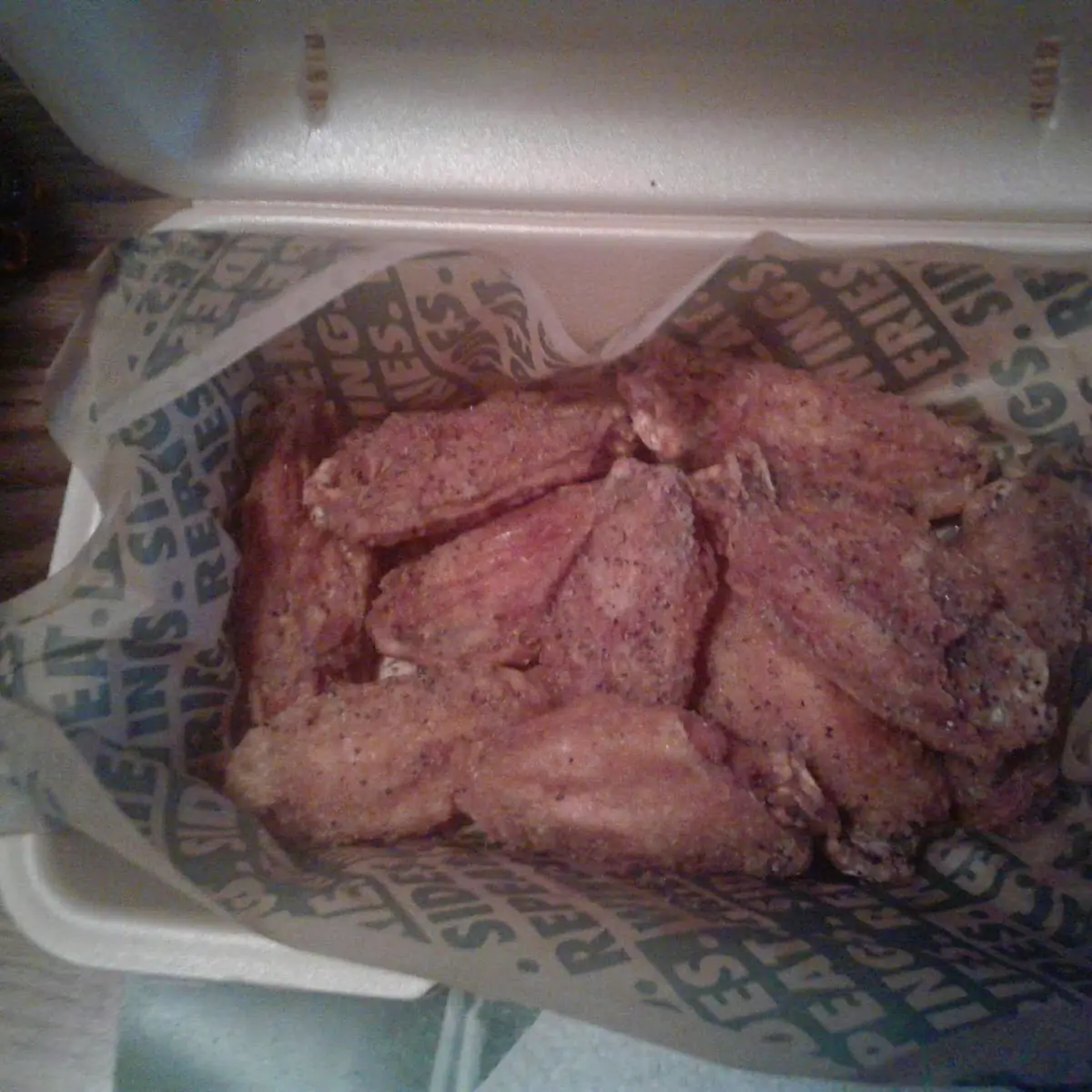 Lemon Pepper Wings All Flats
