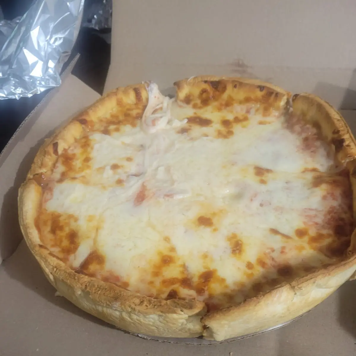 Cheese Pan Pizza