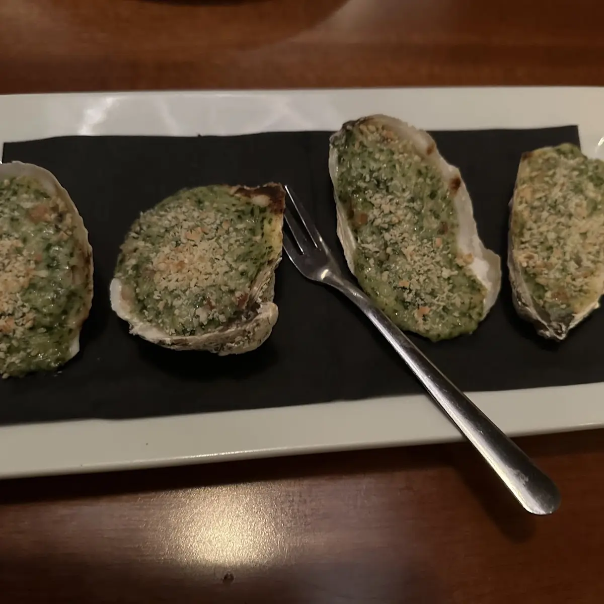 Oysters Rockefeller