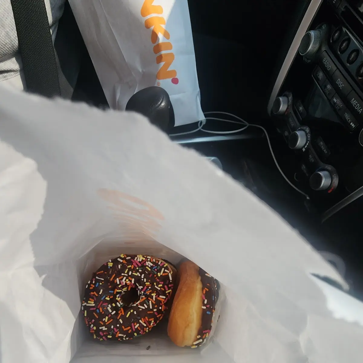 Chocolate Iced Sprinkle Donut