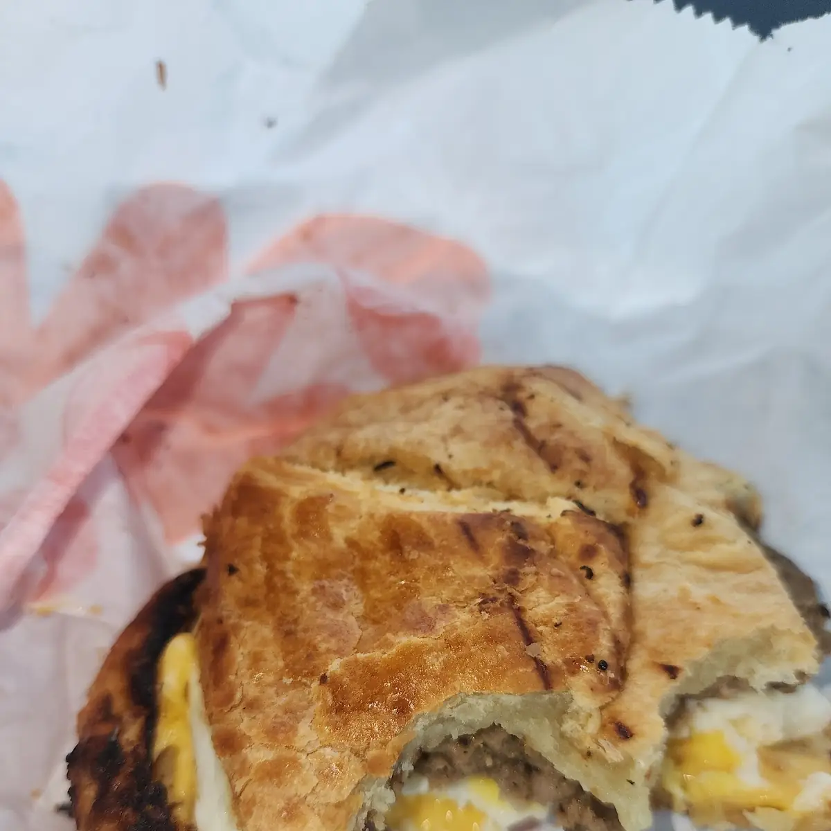 Sausage Egg and Cheese Croissant