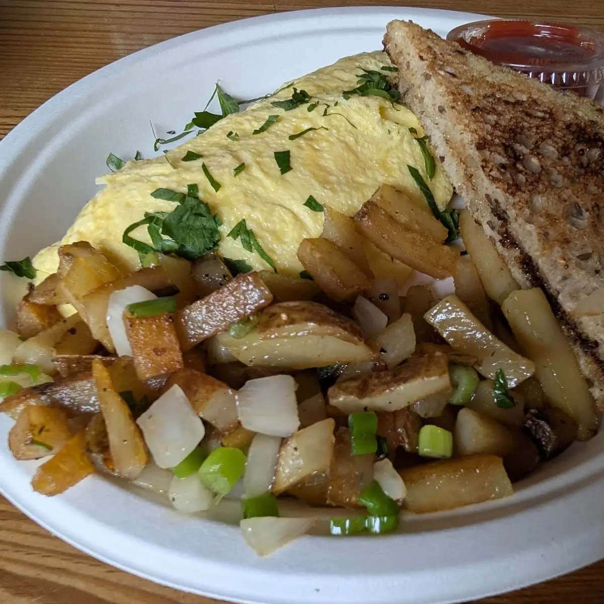 Herb Cheese Omelette