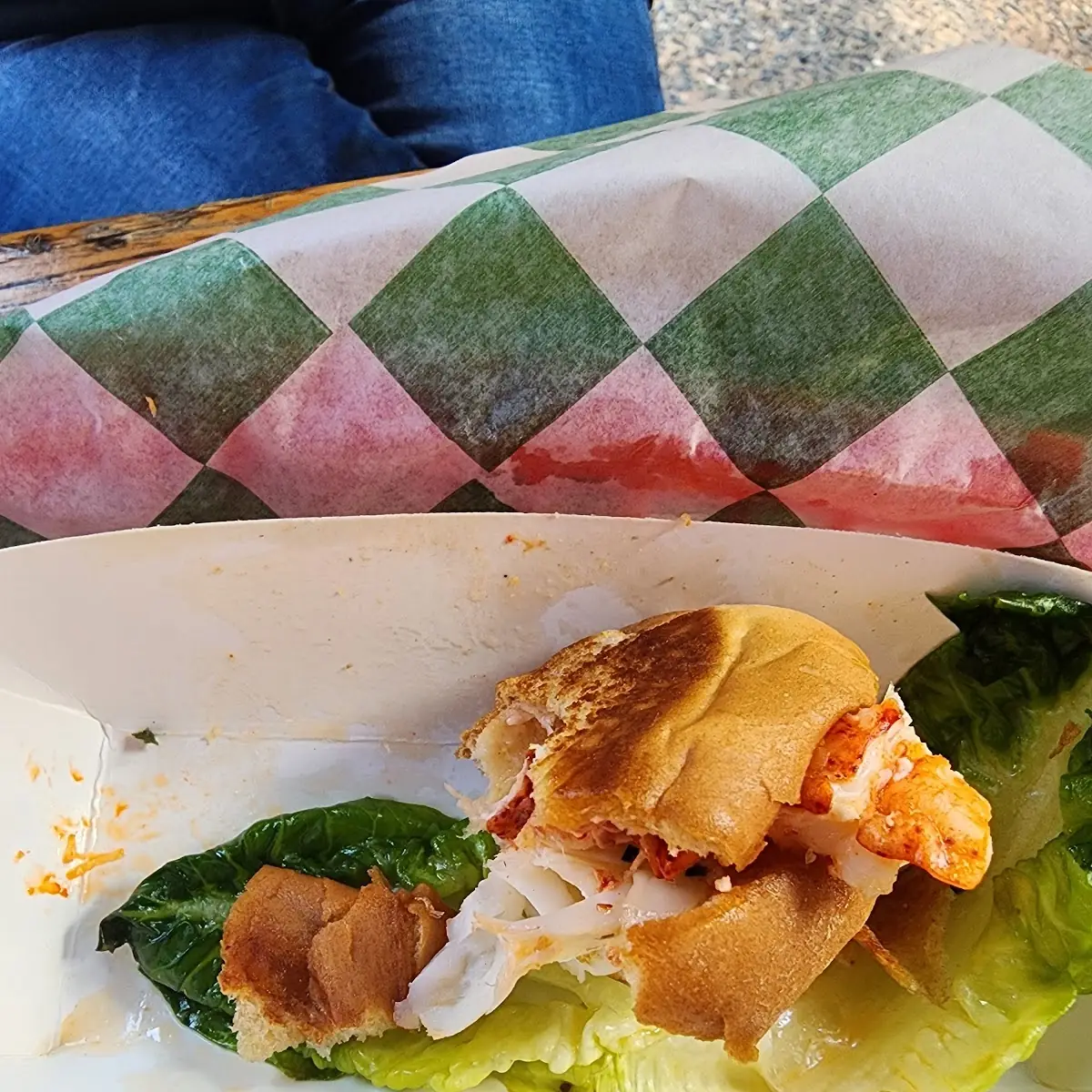 Warm Buttered Lobster Roll