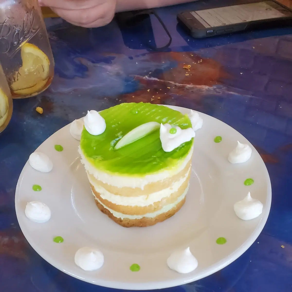 Key West Key Lime Pie Cake