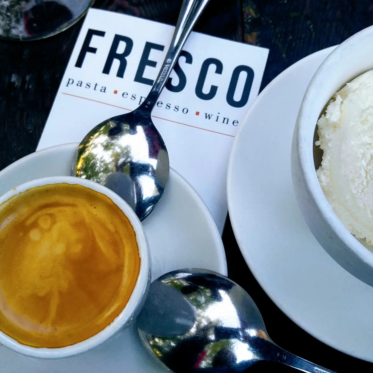 Espresso and Gelato