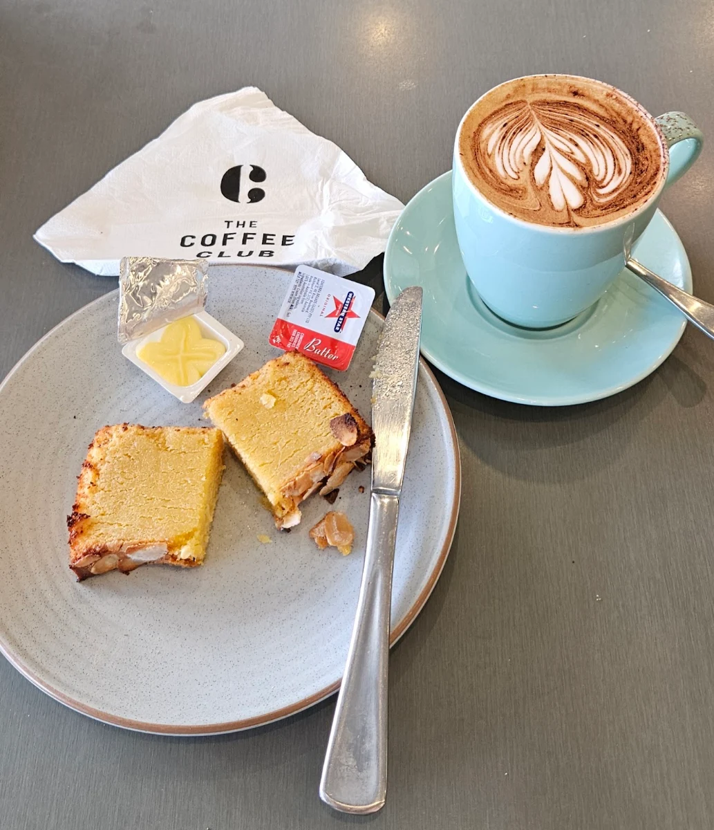 Orange Cake, The Coffee Club Burleigh Heads