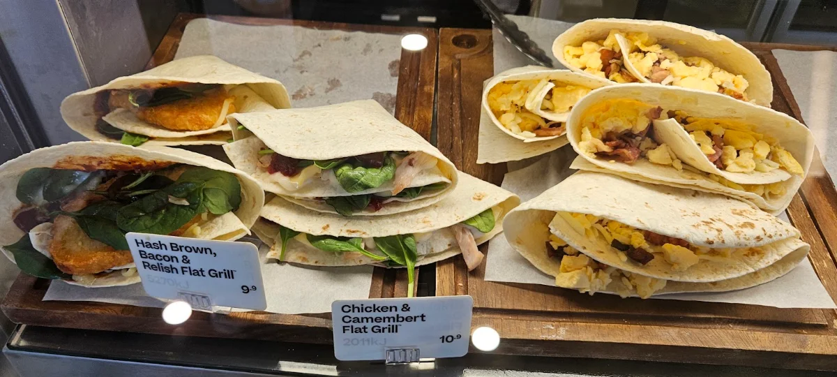 Wraps, The Coffee Club Burleigh Heads