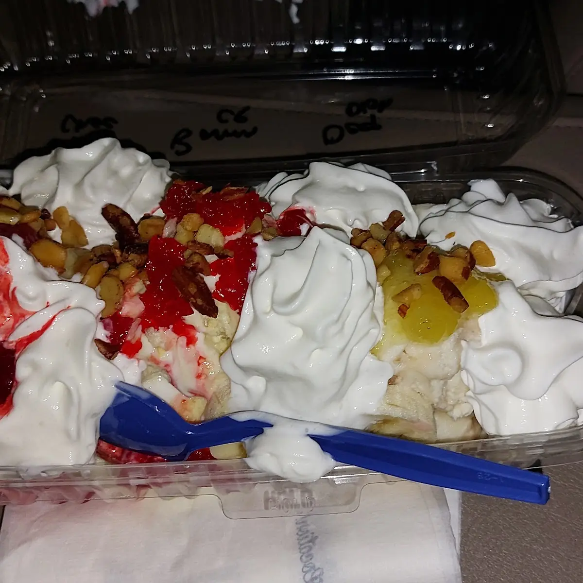 Banana Split Sundae