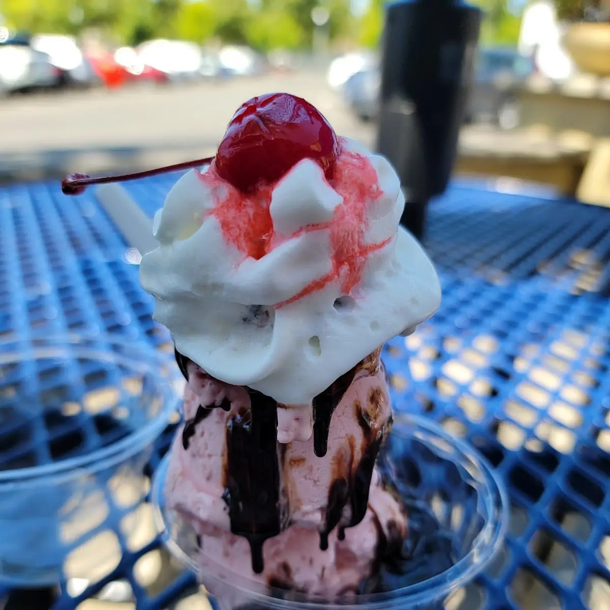 Strawberry Cheesecake Sundae
