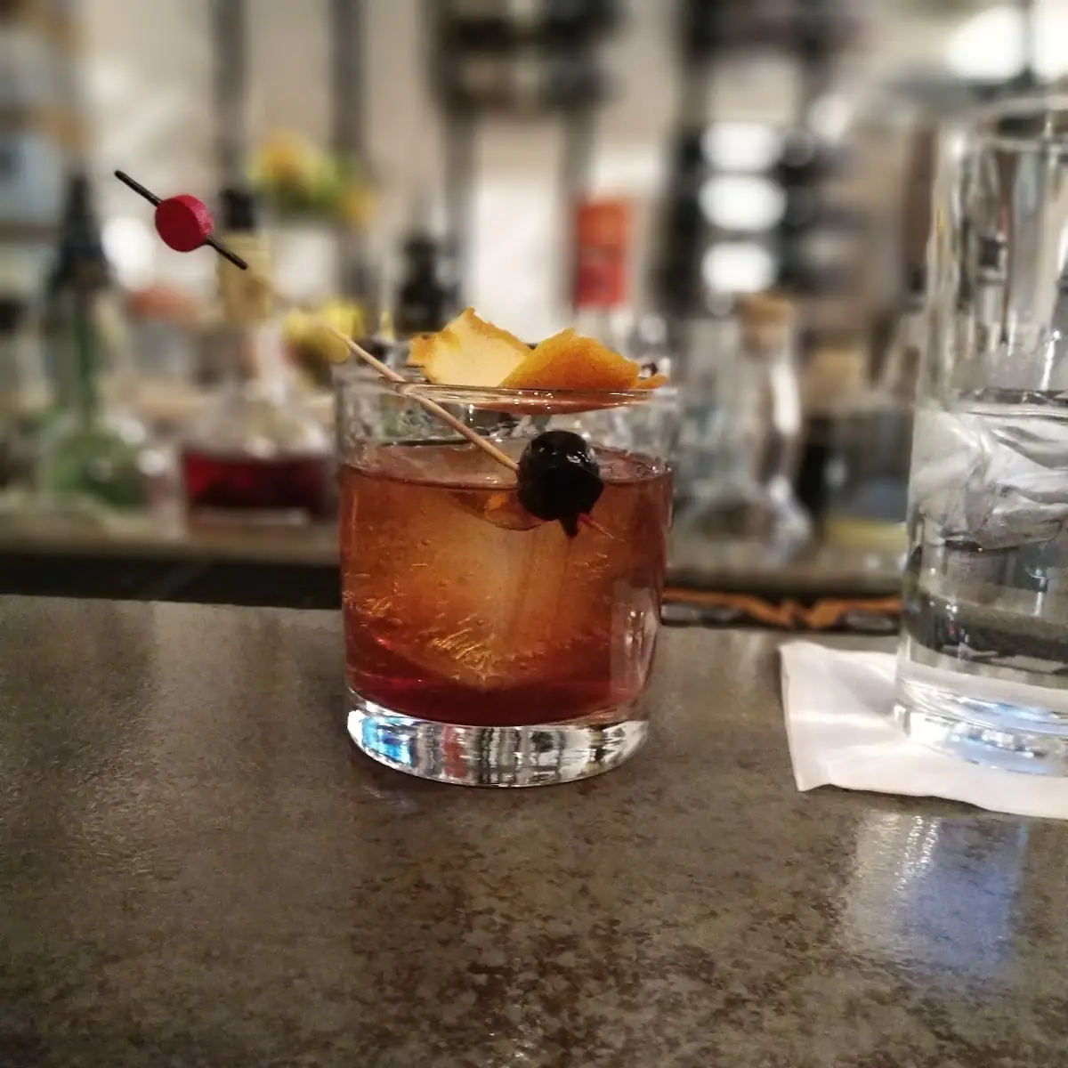 Black Pearl Old Fashioned