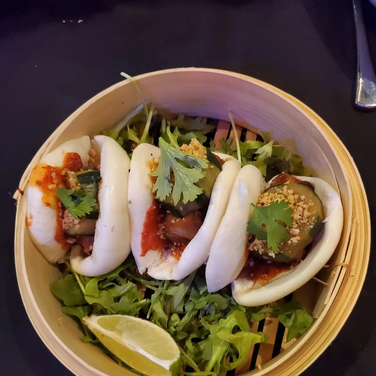 Pork Belly Steamed Buns