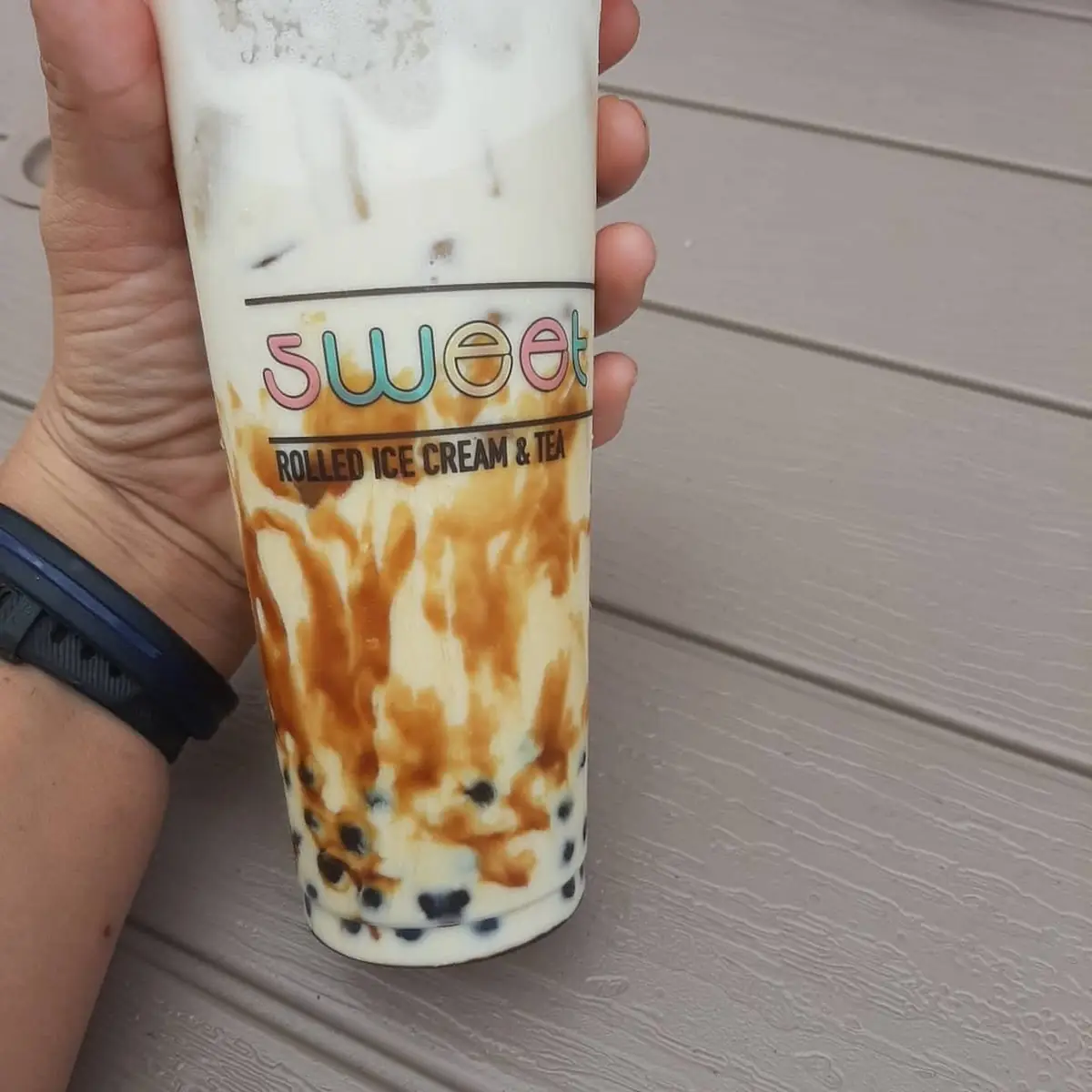 Brown Sugar Milk Tea Large