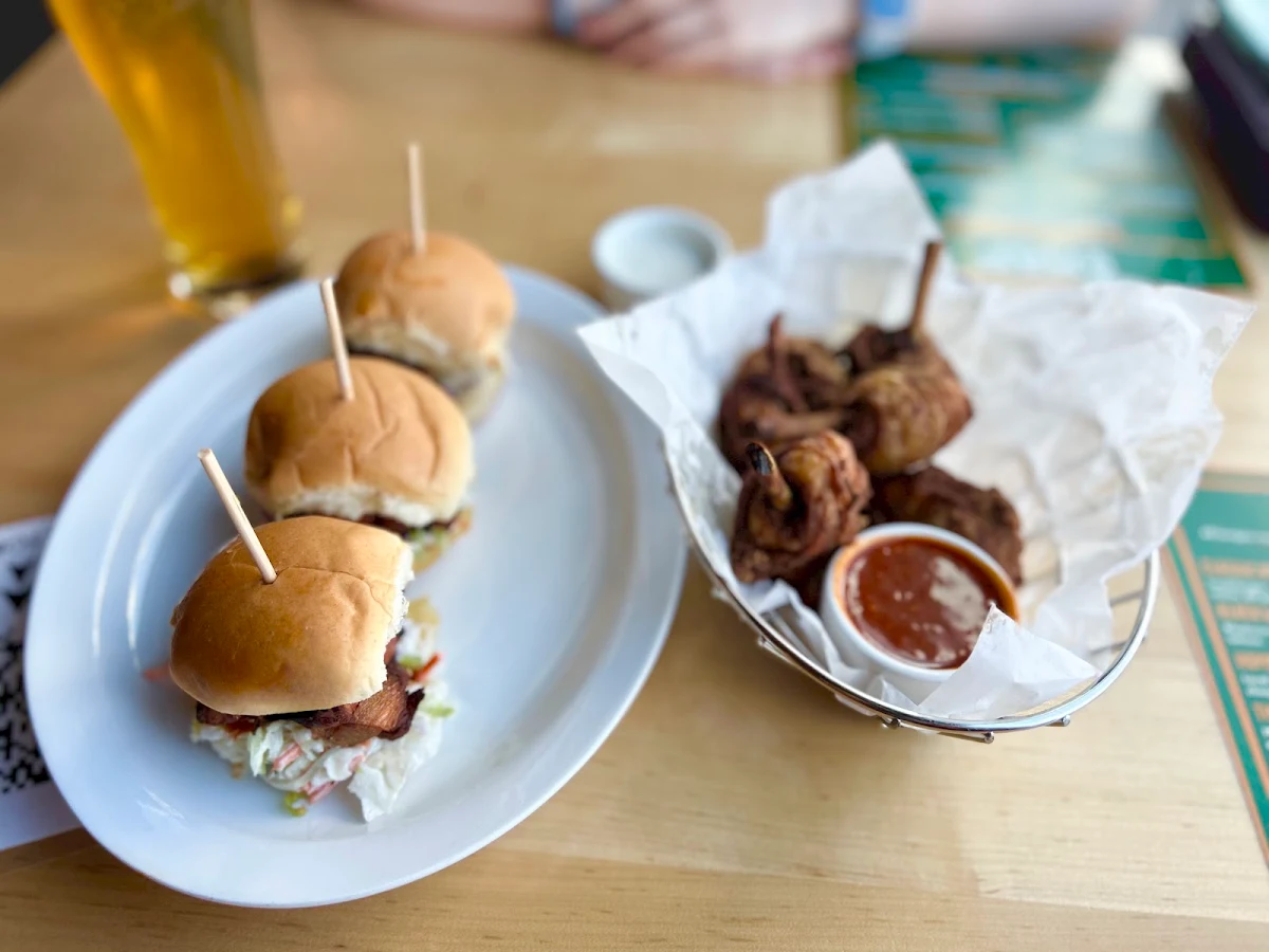 Fried Pork Belly Sliders