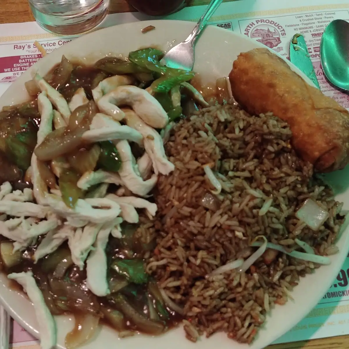 Chicken Chow Mein Combo