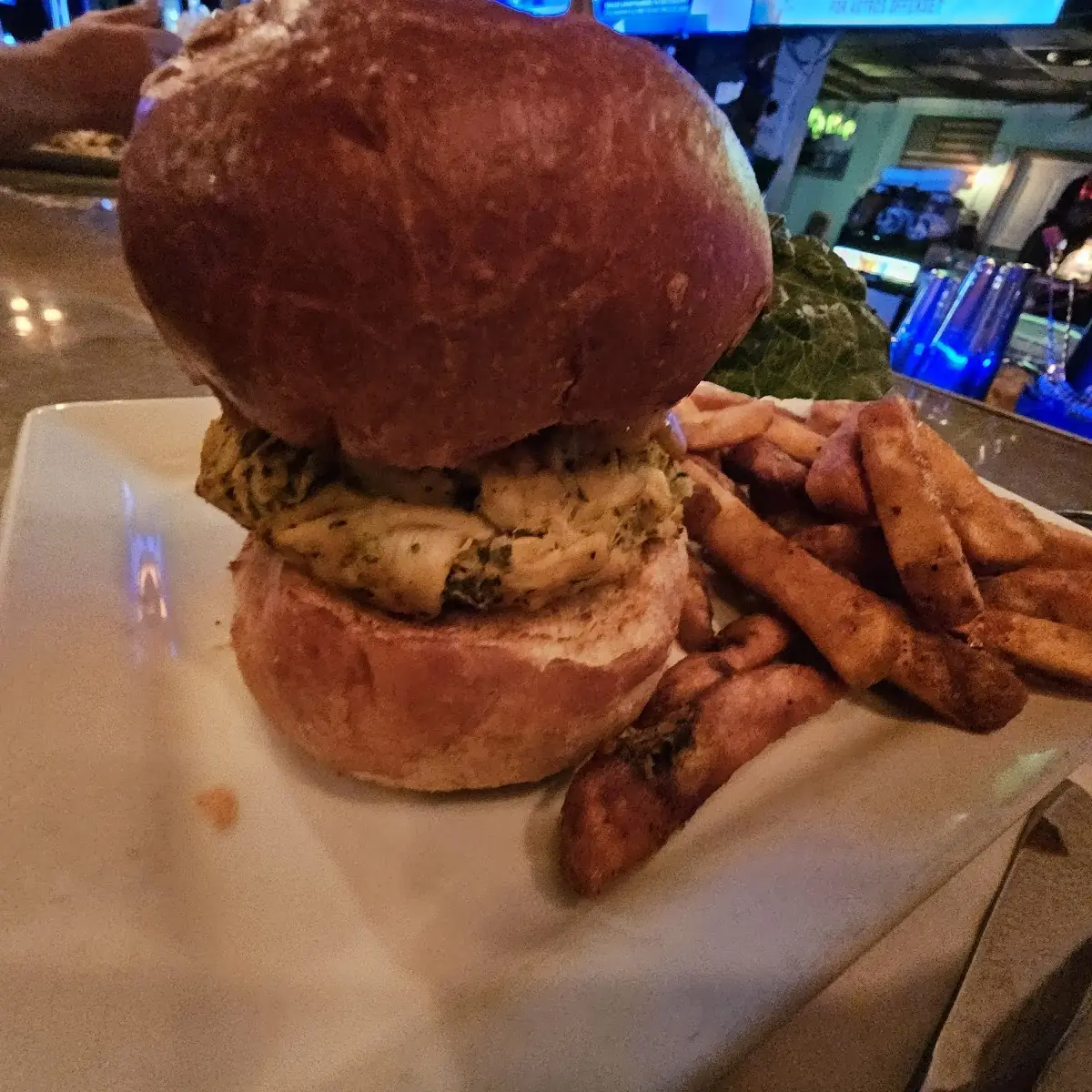 Crab Cake Sandwich