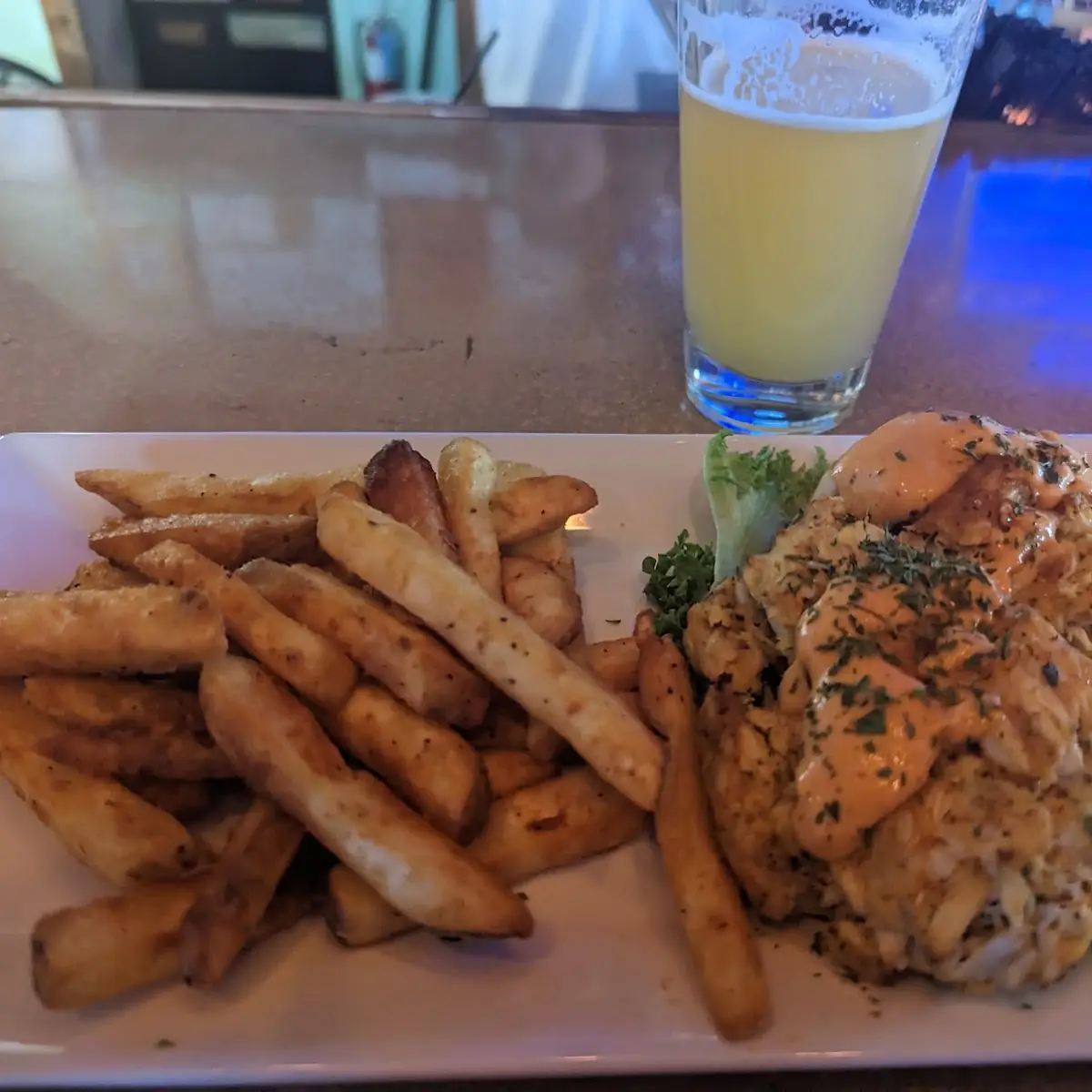 Crab Cakes Dinner