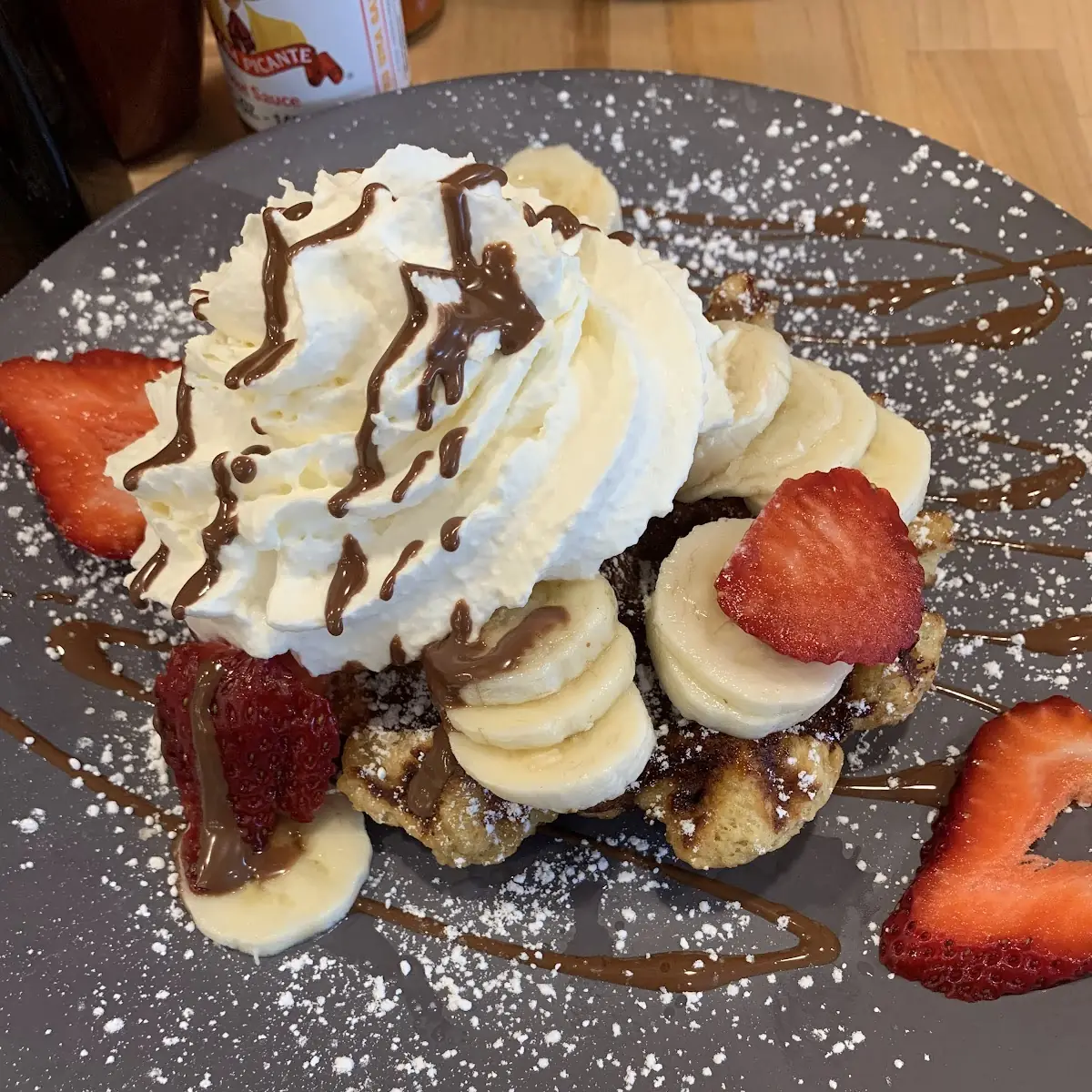 Strawberry Nutella Waffle
