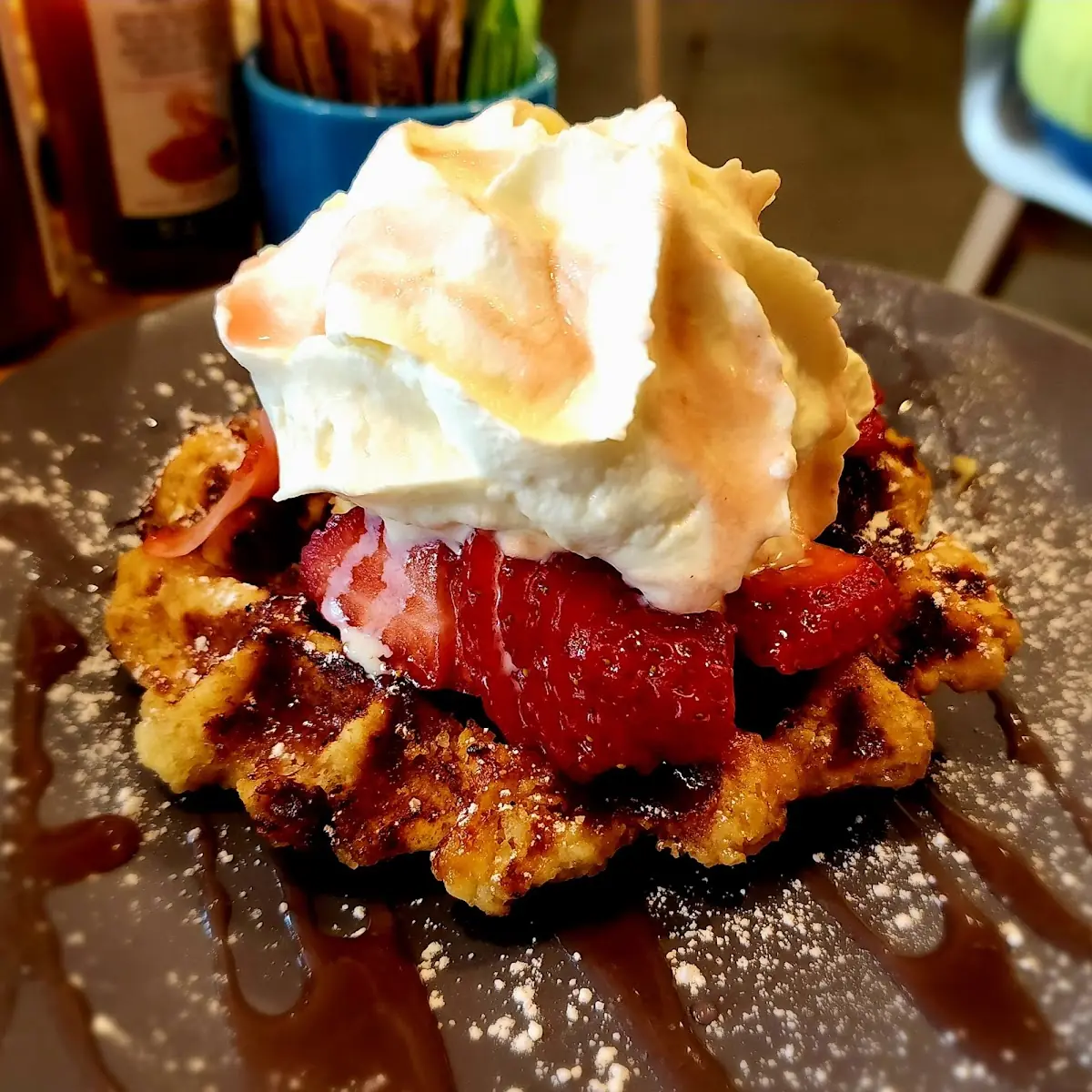 Strawberry Shortcake Waffle