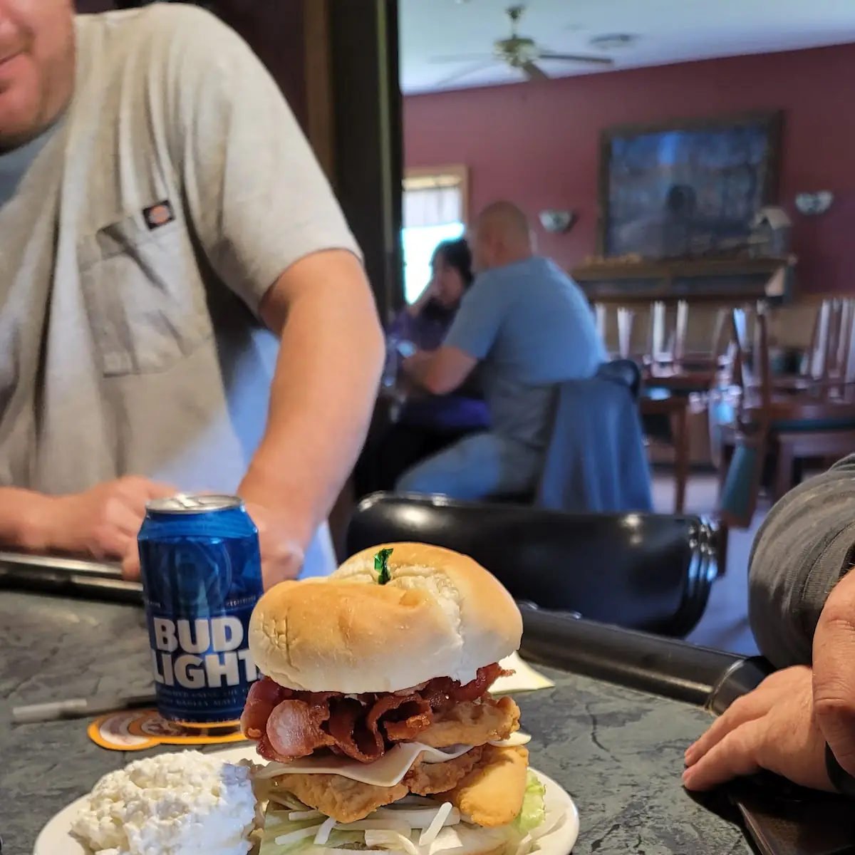 A Real Bacon Chicken Sandwich