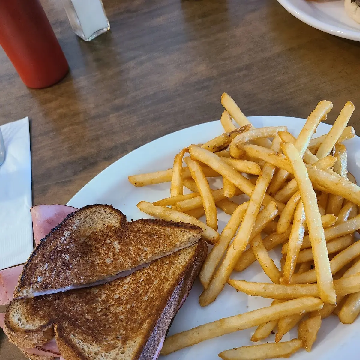 Grilled Ham and Cheese Sandwich