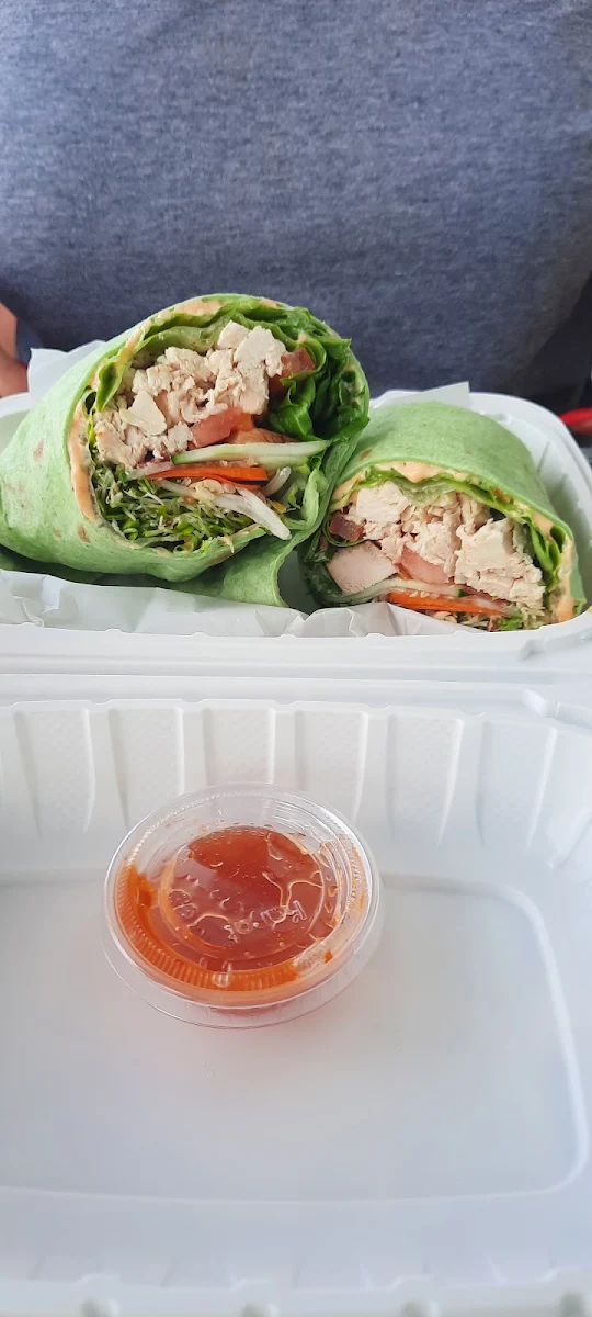 Sweet Chili Chicken Bacon Wrap