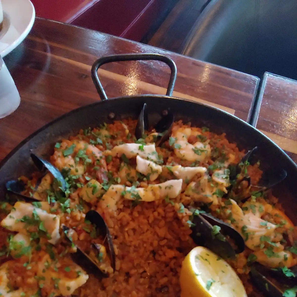 Seafood Paella De Mariscos