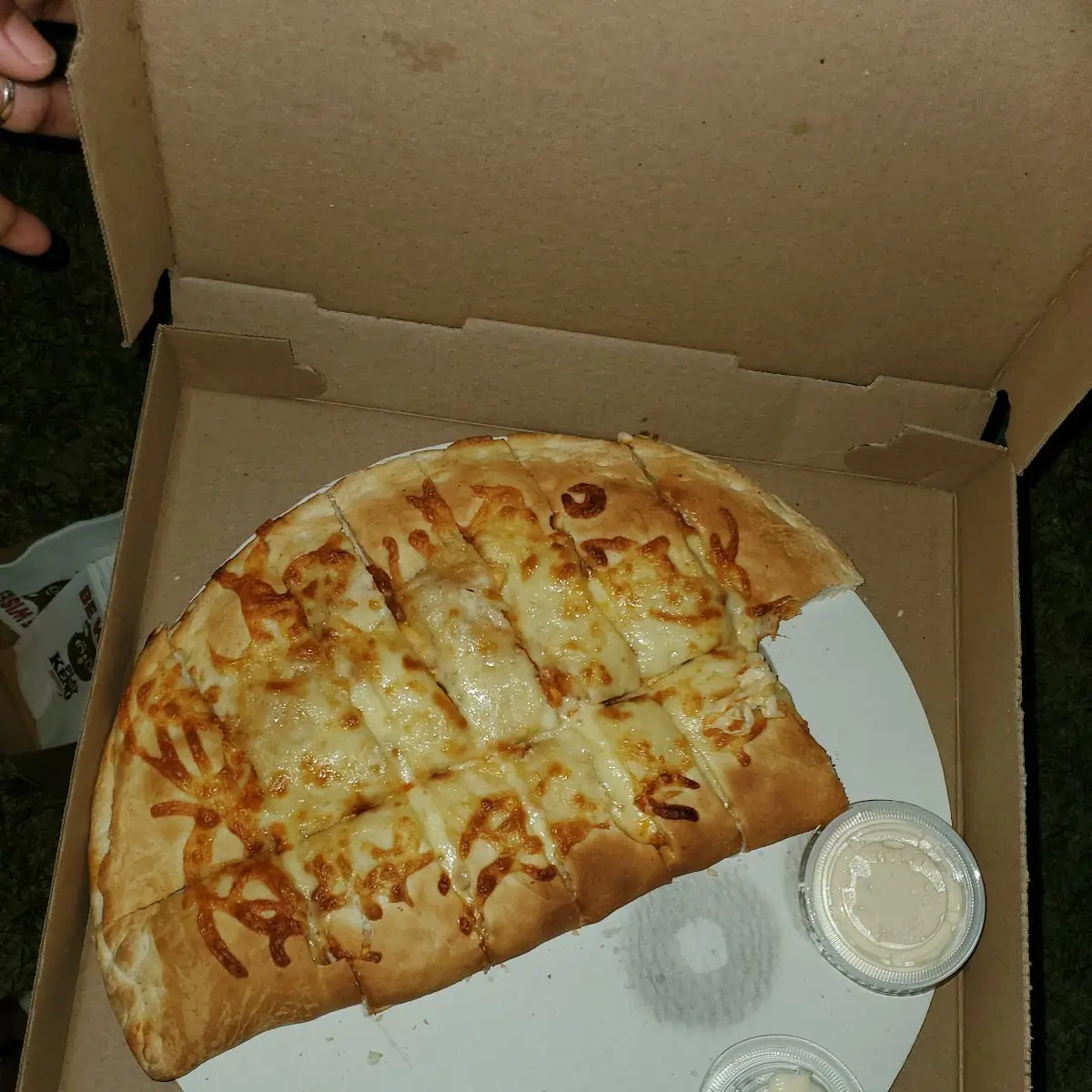 Buffalo Chicken Calzone