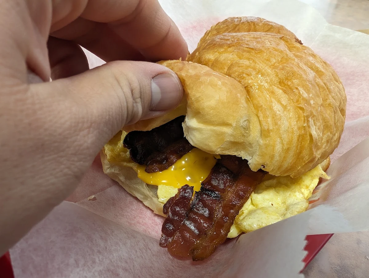 Bacon Egg and Cheese Croissant