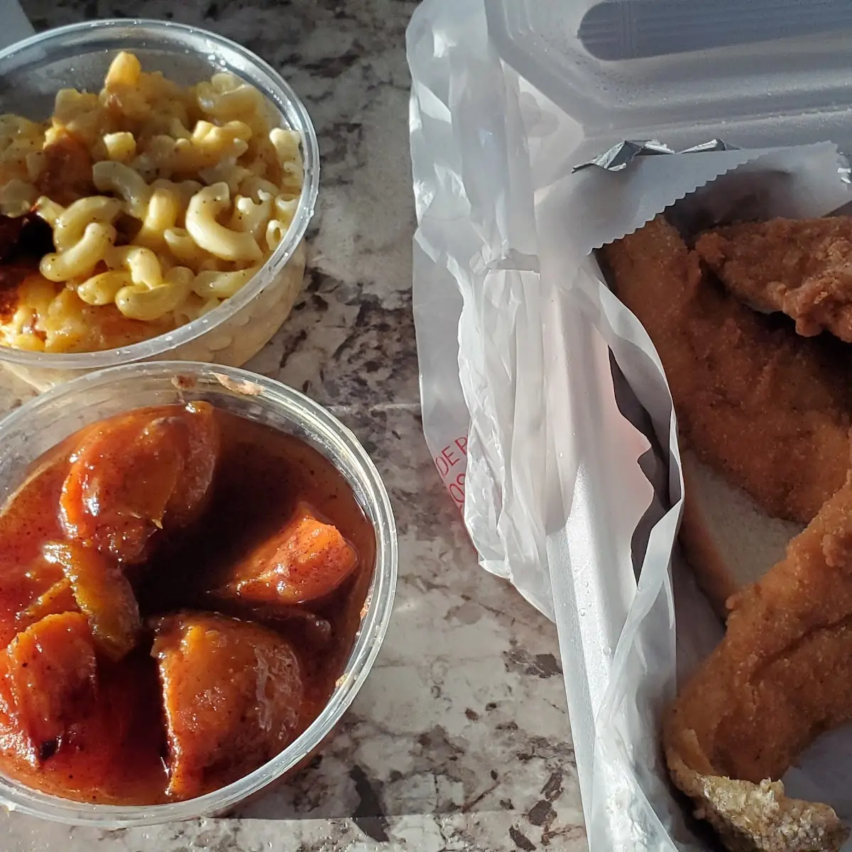 Whiting Mac N Cheese Sweet Potatoes