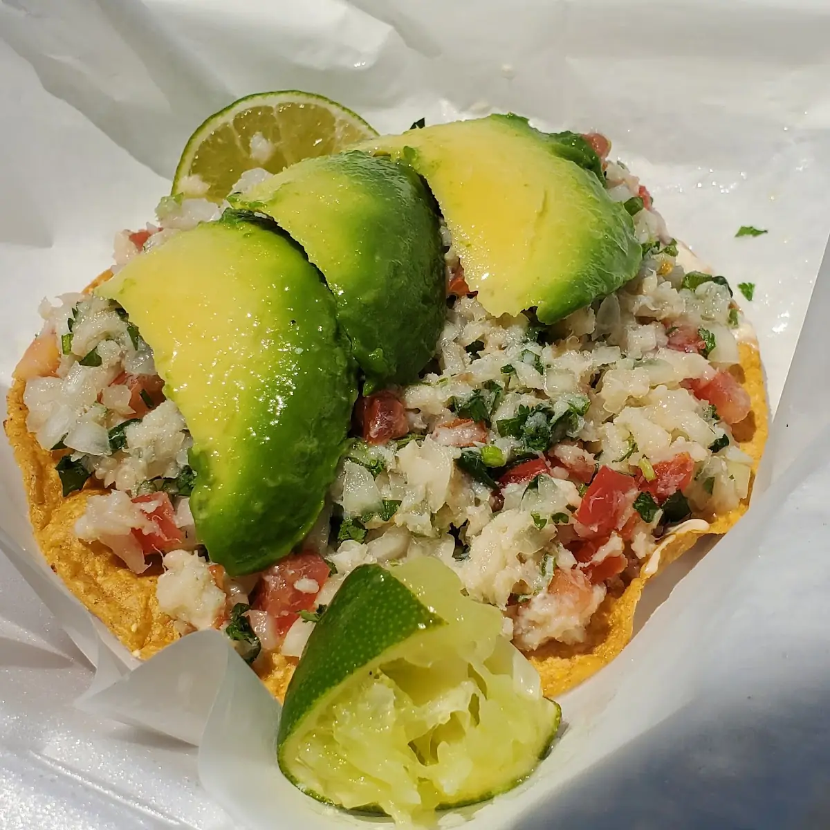 Tostada Ceviche