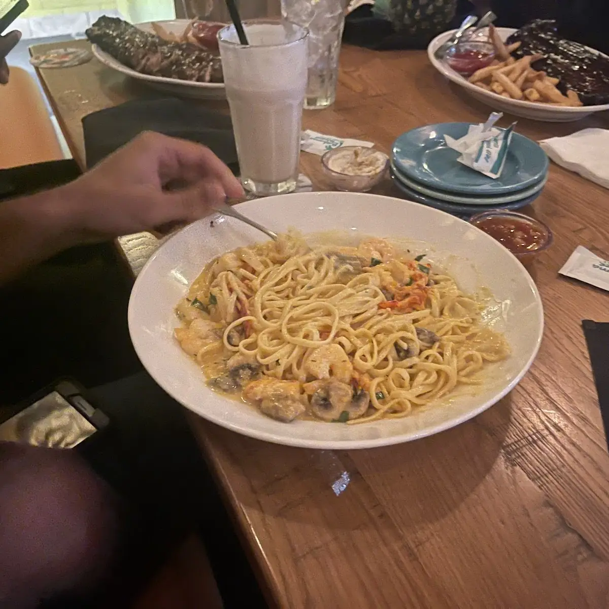 Calypso Shrimp Linguine