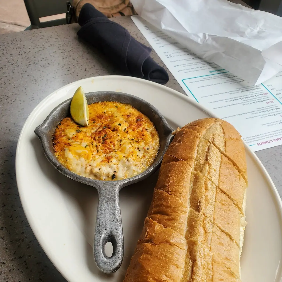Crab and Three Cheese Dip