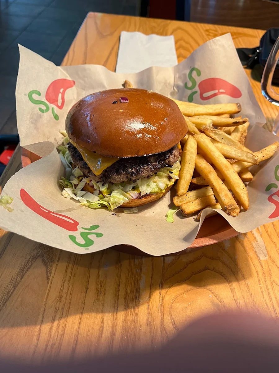 Mushroom Swiss Burger