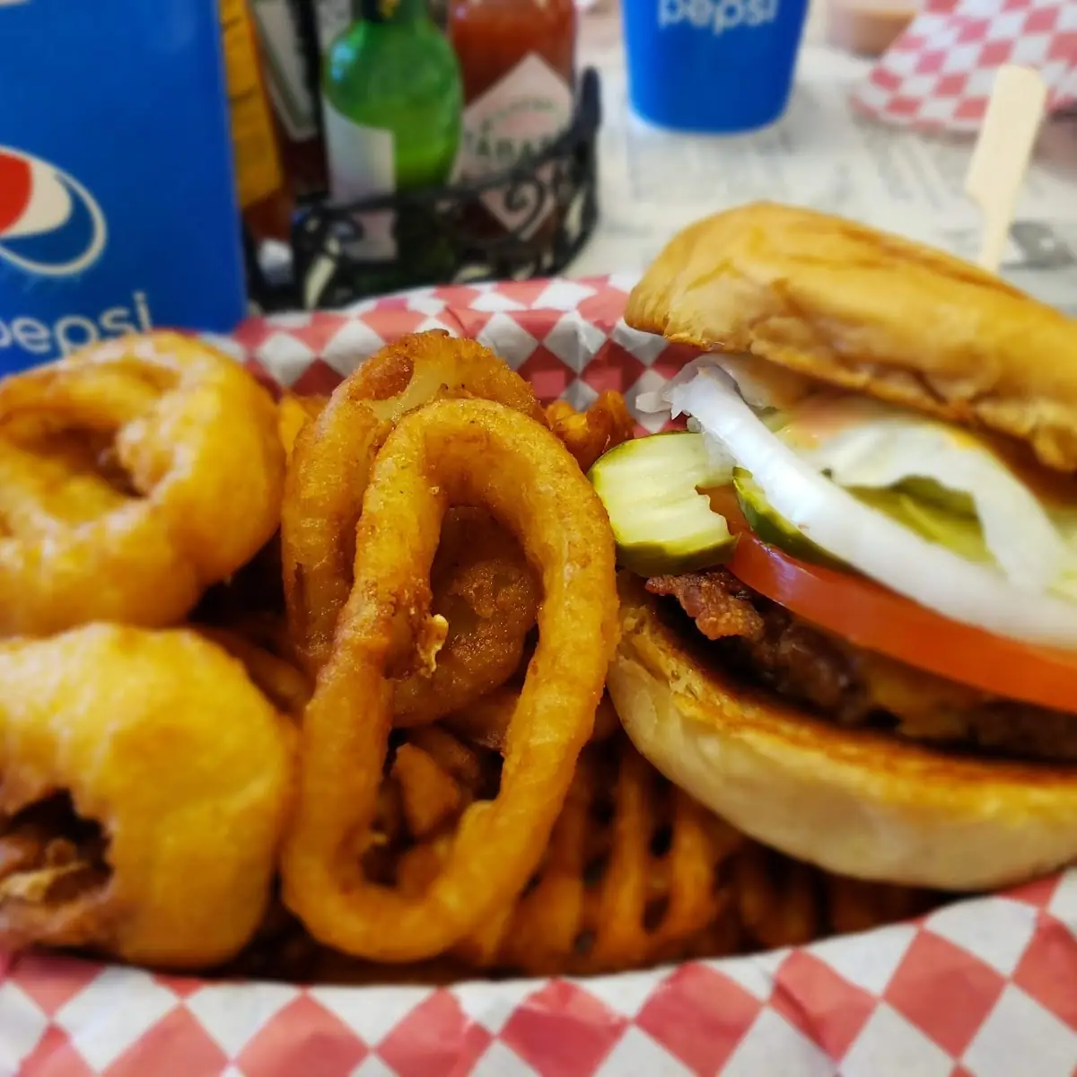Bacon Cheeseburger Combo