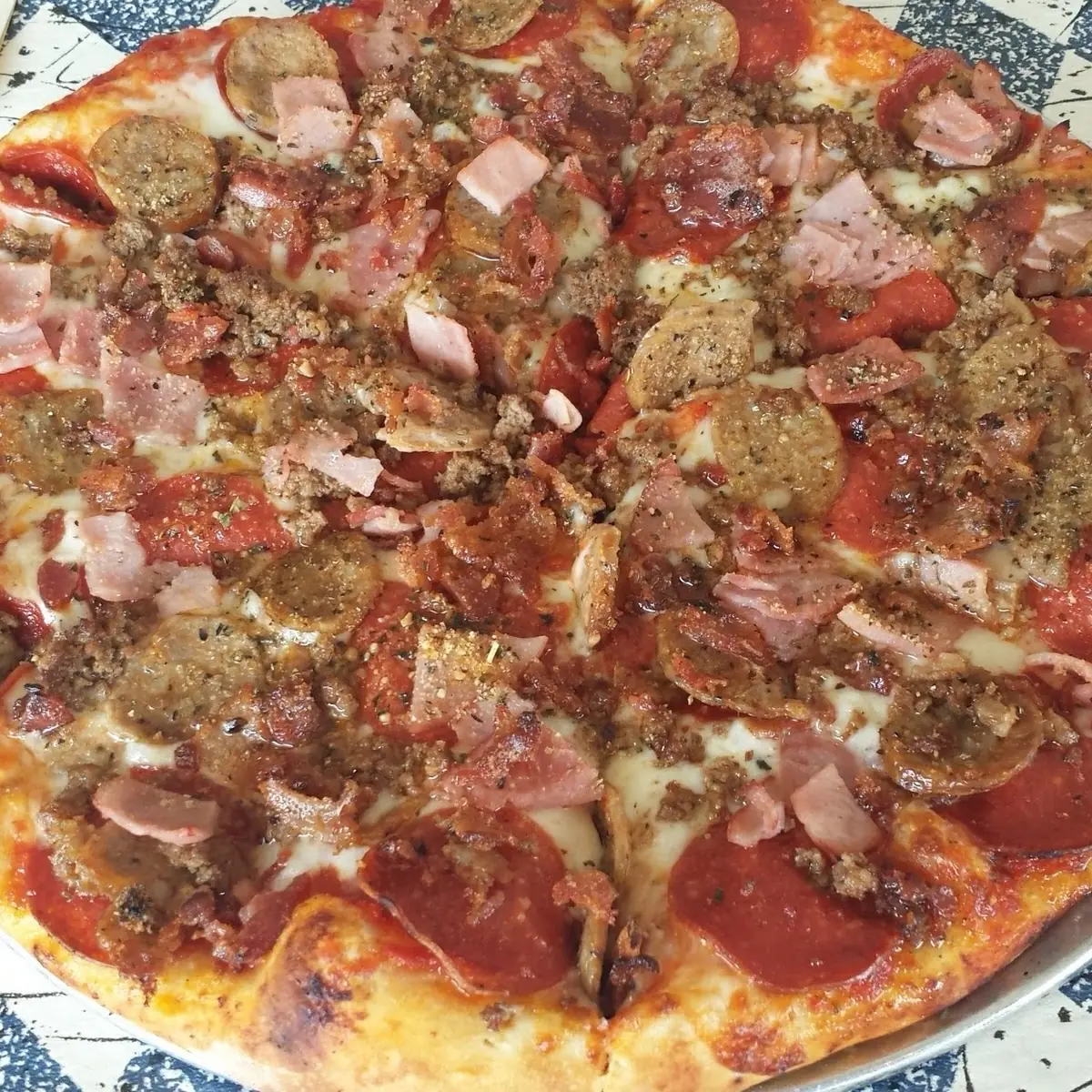 Mighty Meat Pizza