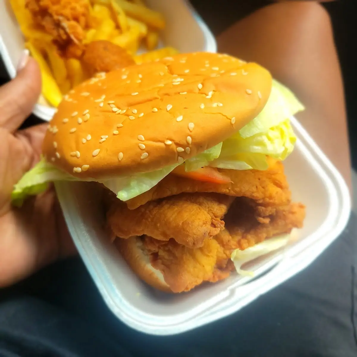 Fried Catfish Sandwich